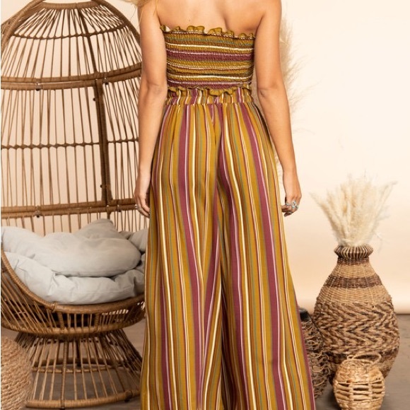 Two Piece Boho style jumpsuit set - Picture 7 of 7